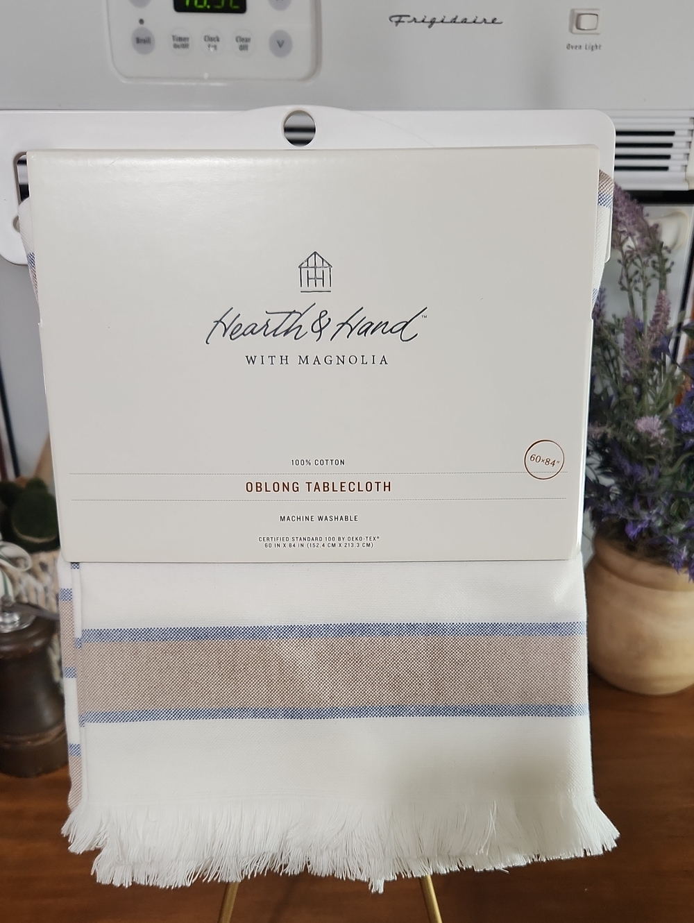 Hearth&Hand with Magnolia Oblong Tablecloth